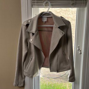 Faux Suede Jacket